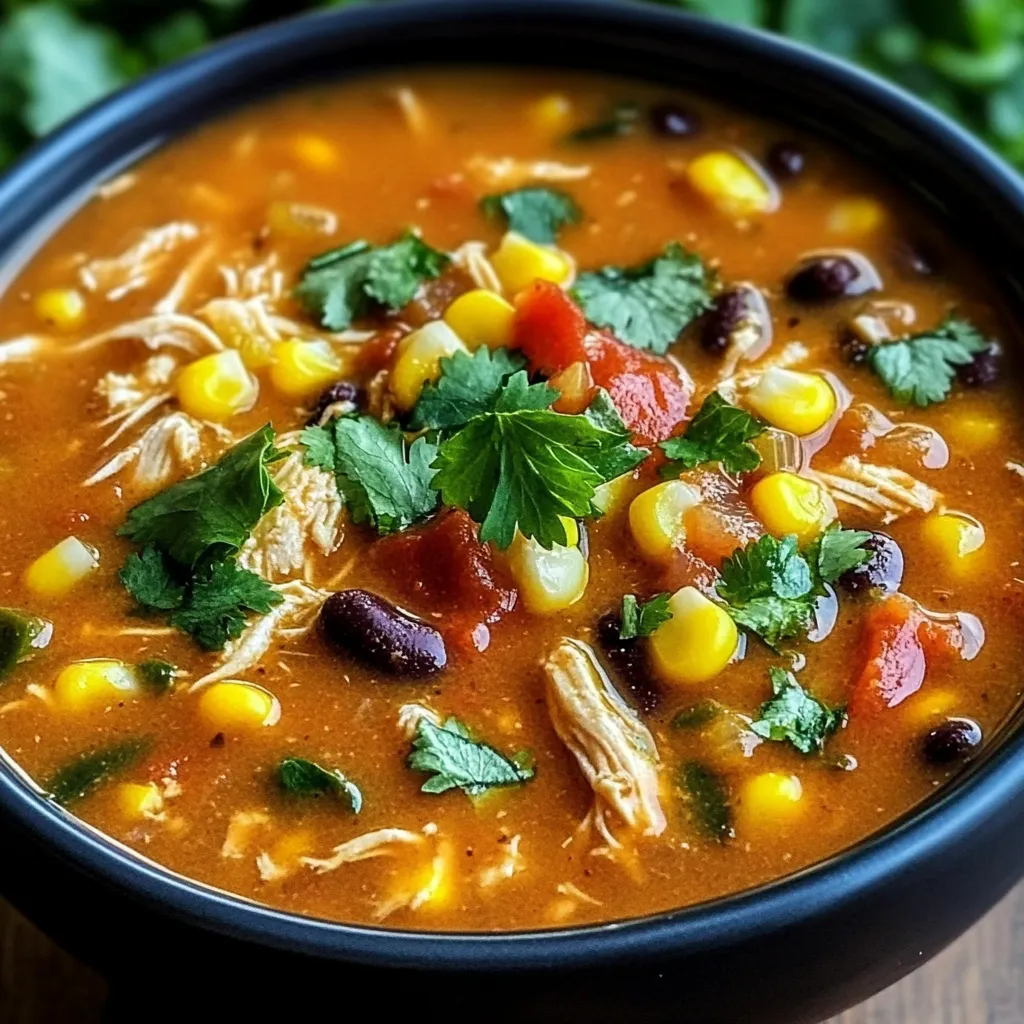 Chicken Enchilada Soup Recipe