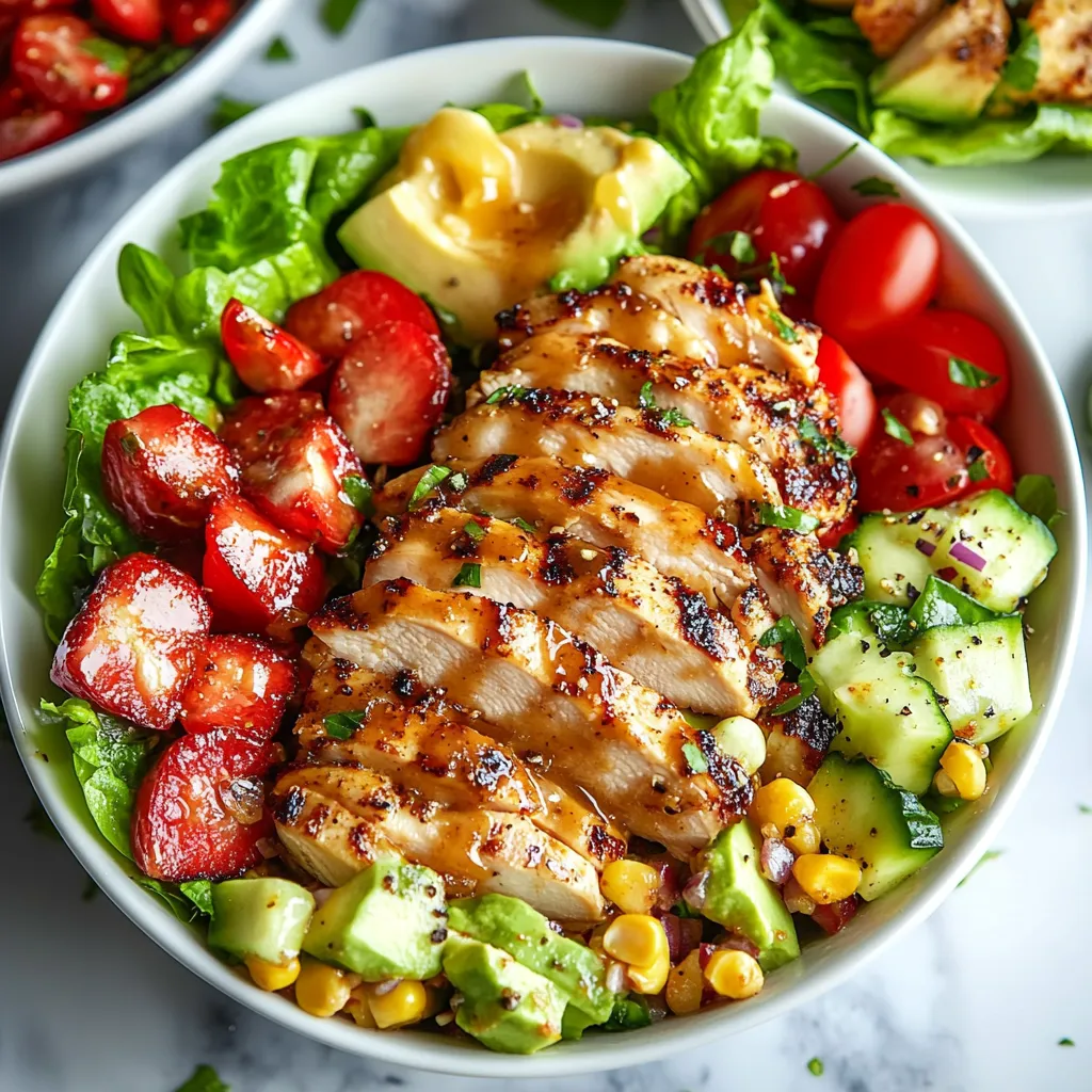 HONEY MUSTARD CHICKEN SALAD