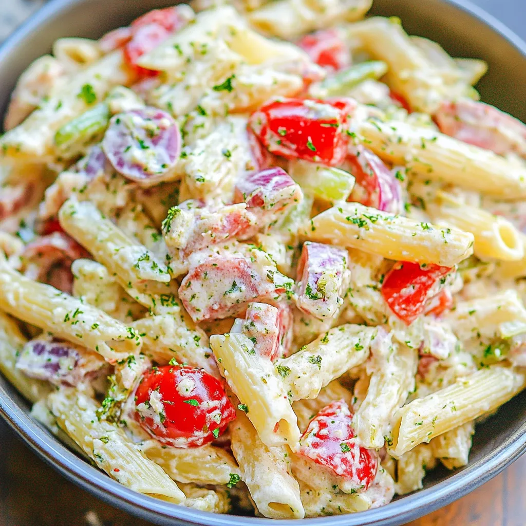 Italian Grinder Pasta Salad