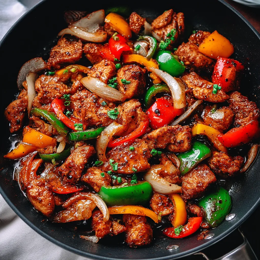 Black Pepper Chicken