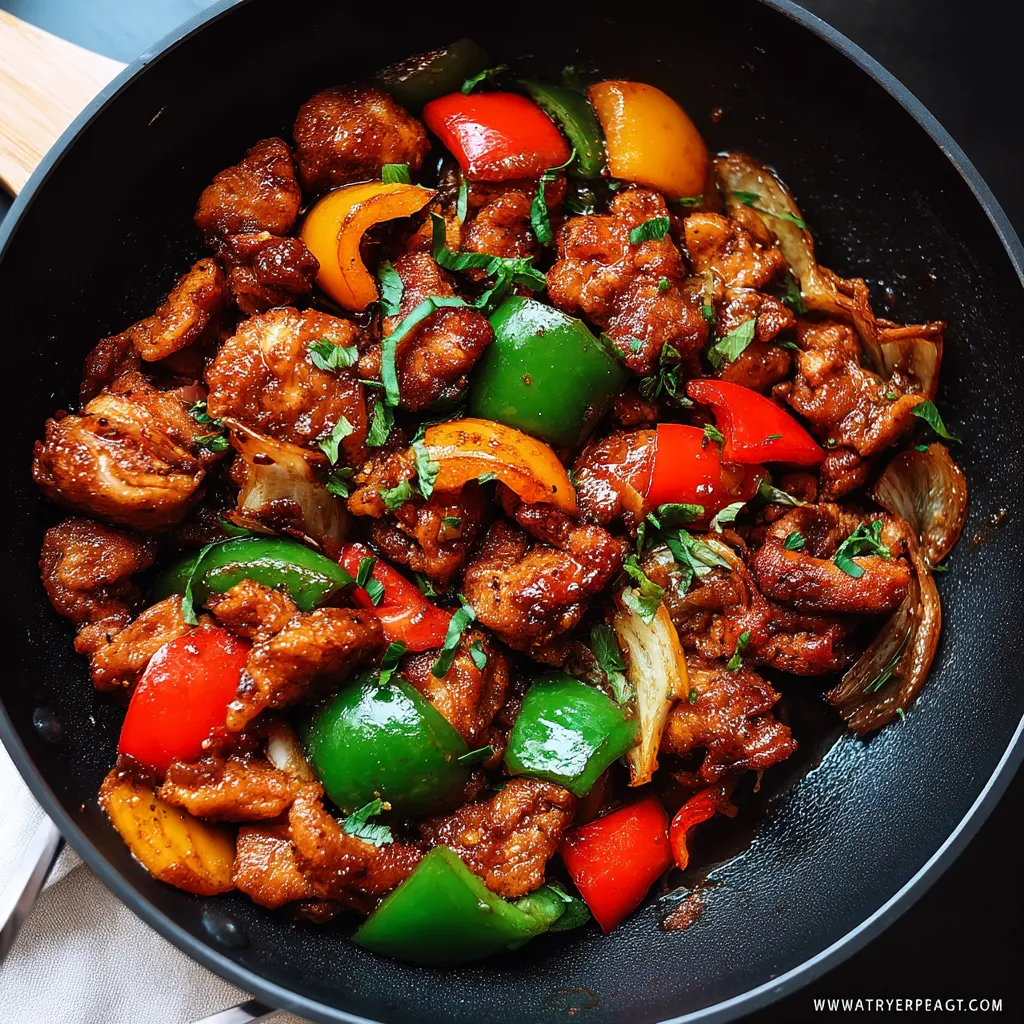 Black Pepper Chicken