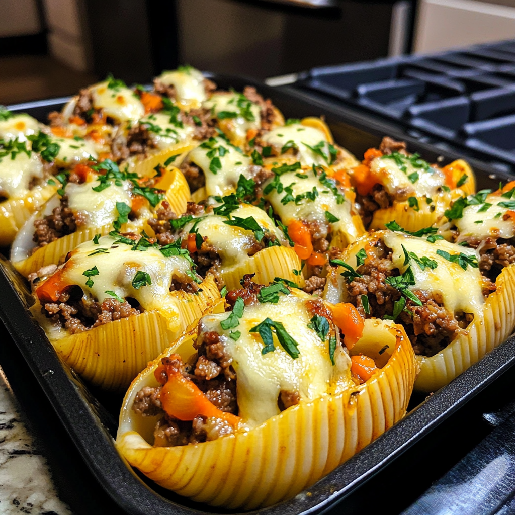 Delicious Cheesesteak Stuffed Shells