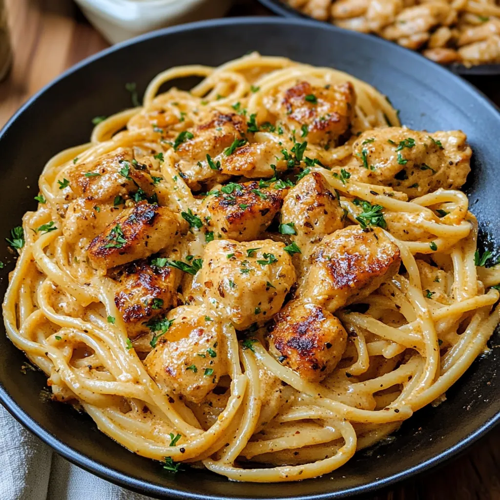 Butter Chicken Pasta Plate