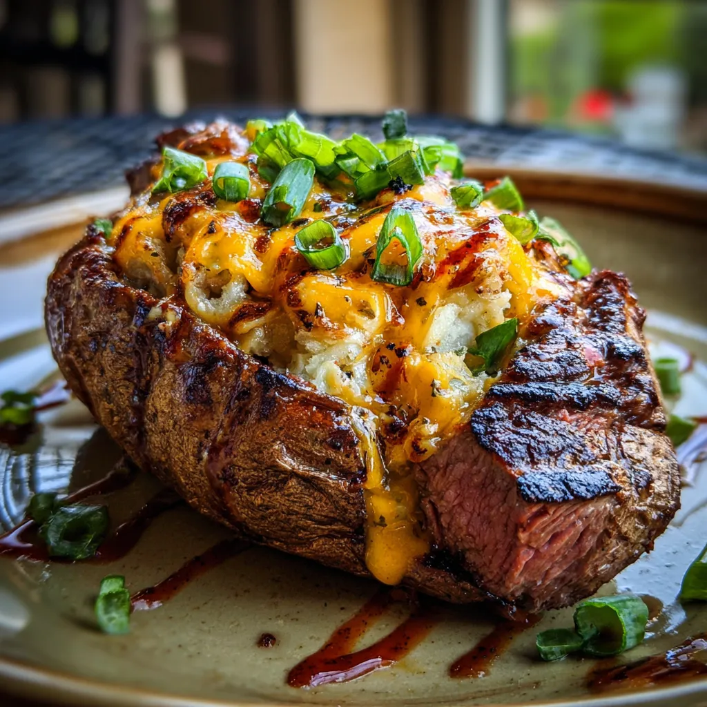 Loaded Baked Potato Steak Bites