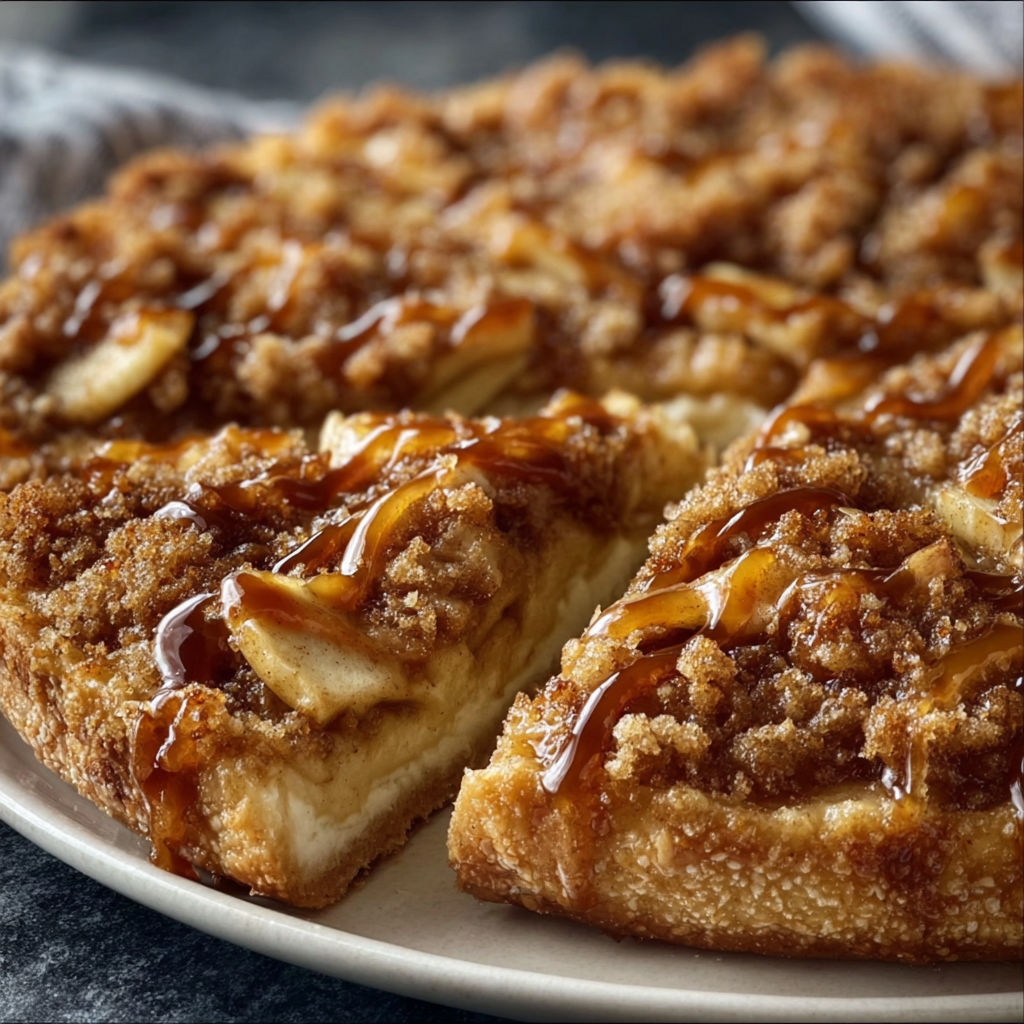 A slice of cinnamon roll on a plate.
