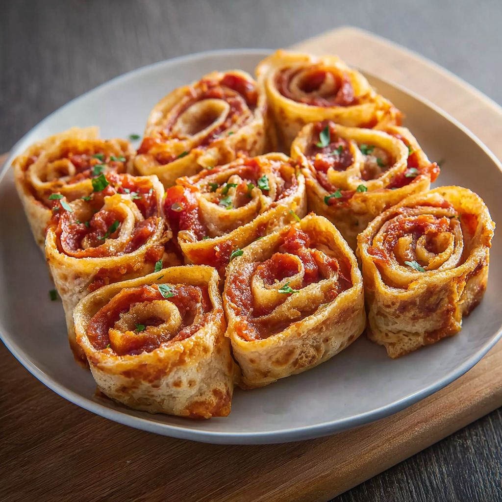 A plate of food with a description of a calzone.