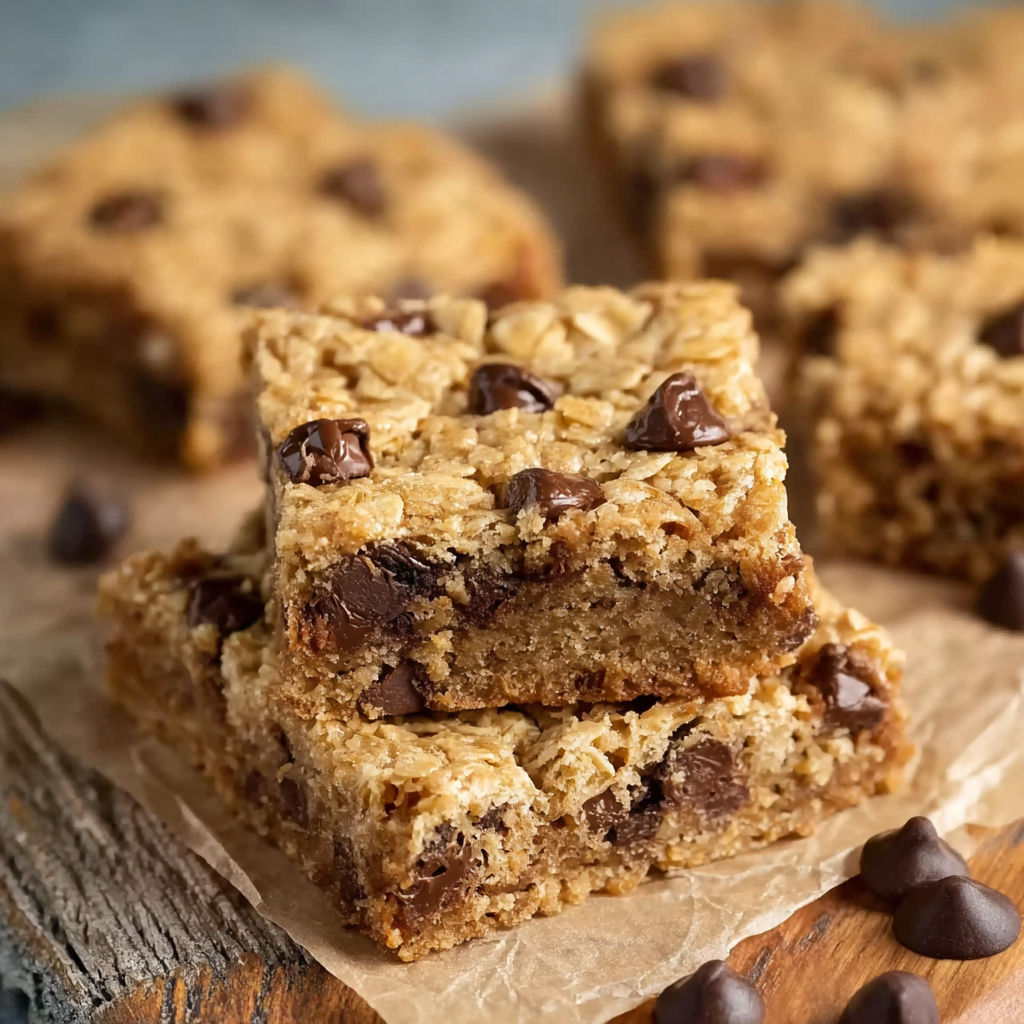 A close up of a chocolate chip cookie.