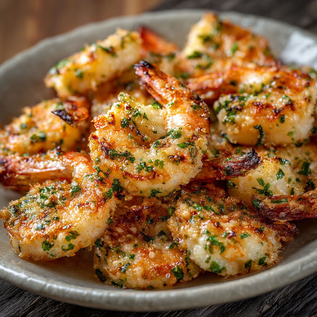 A plate of shrimp with spices on it.